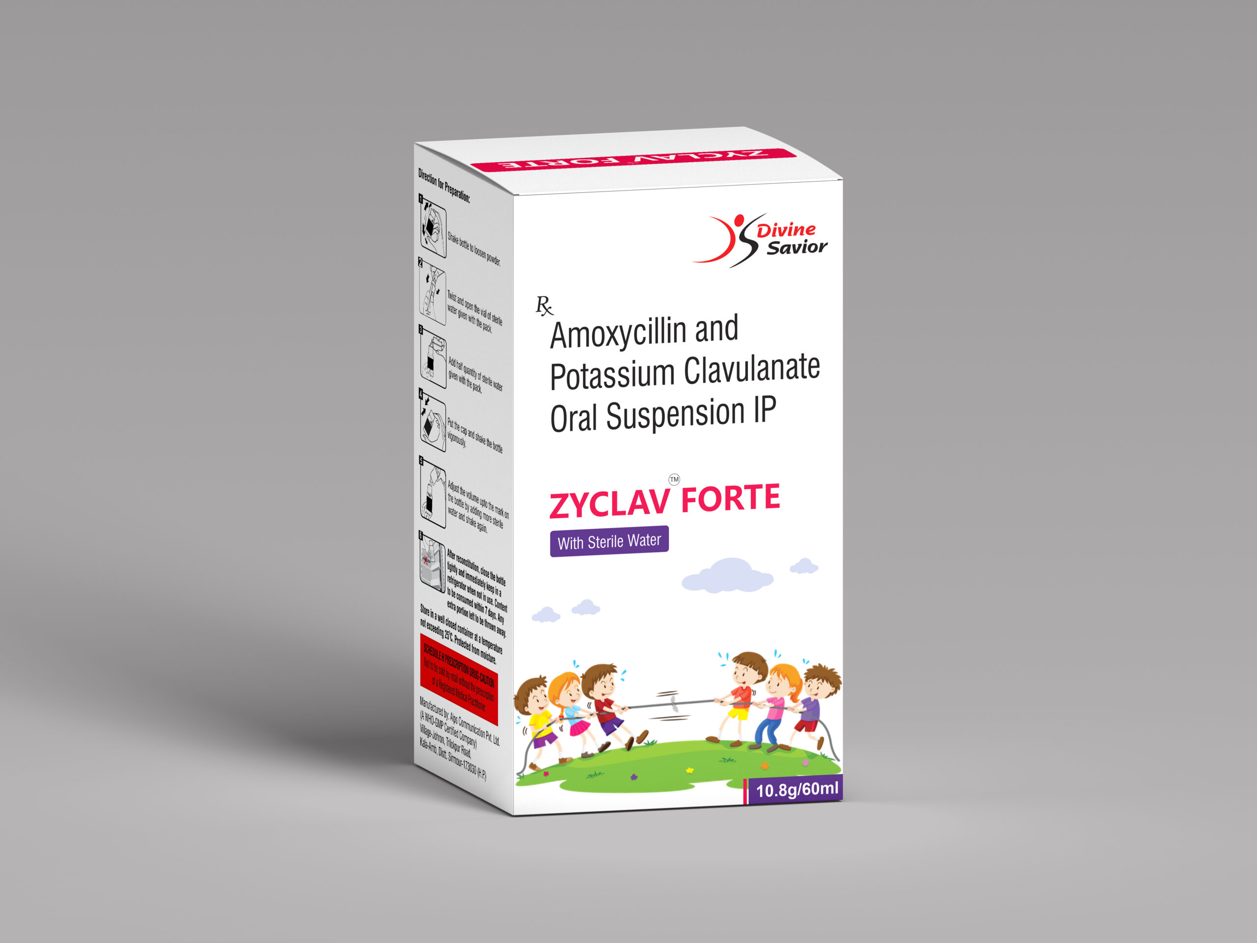 ZYCLAV FORTE DRY SYP